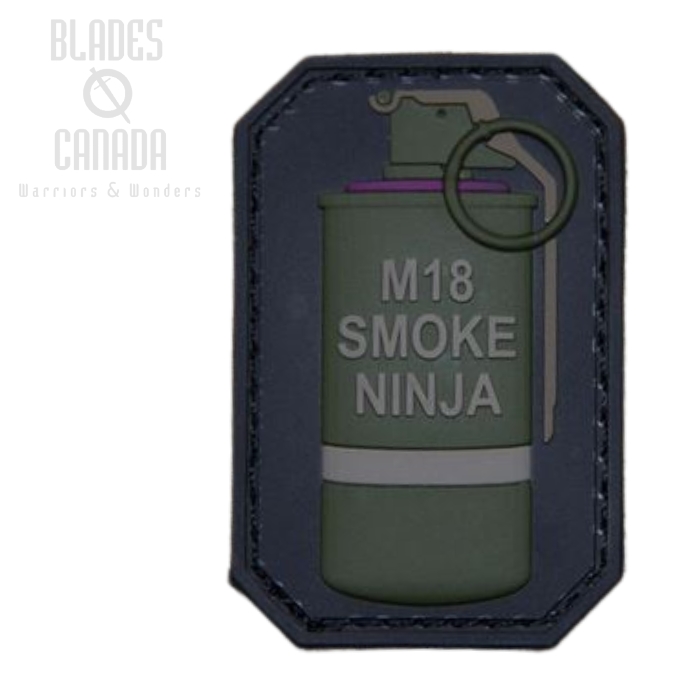 Mil-Spec Monkey Patch - Smoke Ninja - OD Green